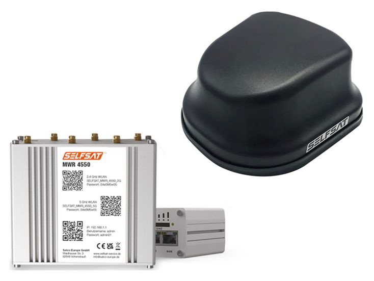 Routeur Internet Selfsat MWR 4550