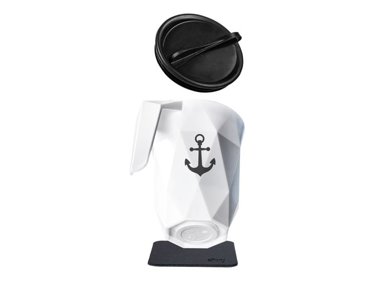 Silwy mug magnétique ancre