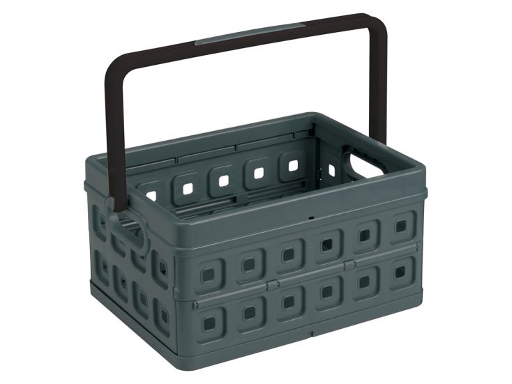 Sunware Square petite caisse pliante + anse - Grey