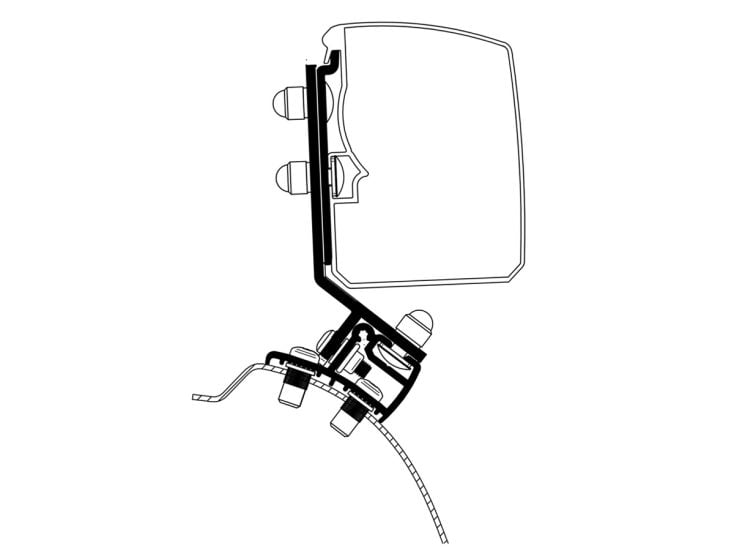Thule Adaptateur 3200 PSA Minivan
