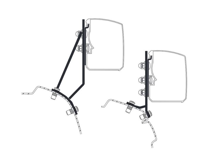 Thule adaptateur 3200 Custom V710/Transporter T7