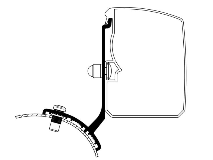 Thule Adaptateur 3200 Trafic/Vivaro/Talento/NV300