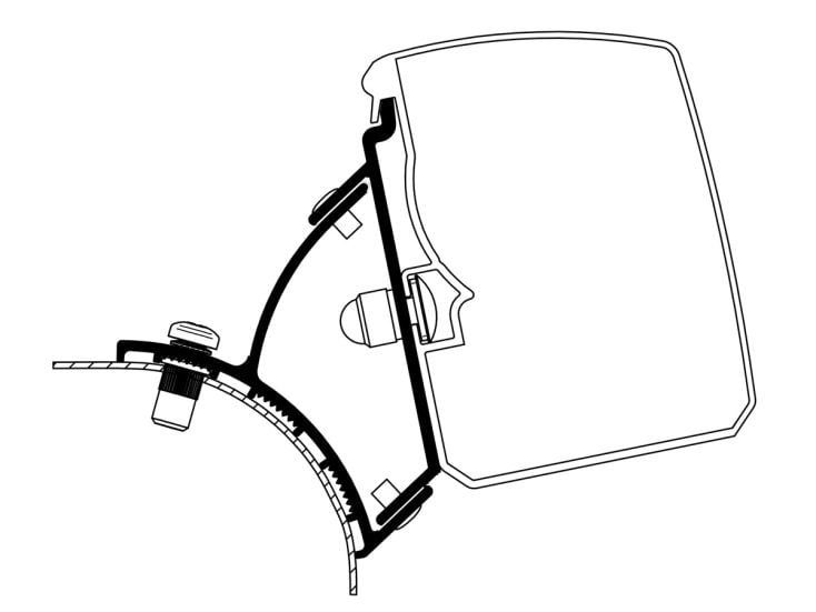 Thule Adaptateur 3200 VW T5/T6