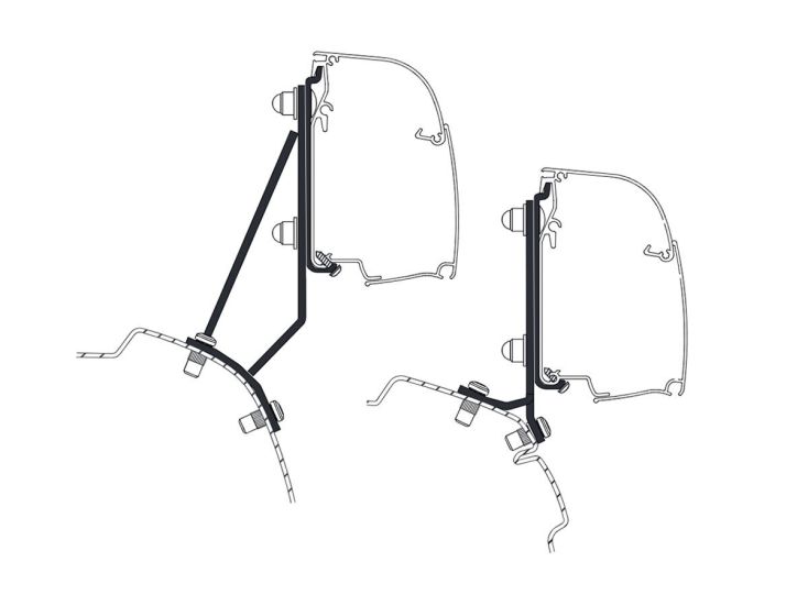 Thule adaptateur 4200 Custom V710/Transporter T7