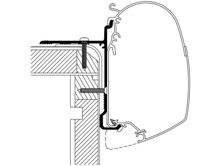 Thule adaptateur Adria Coral