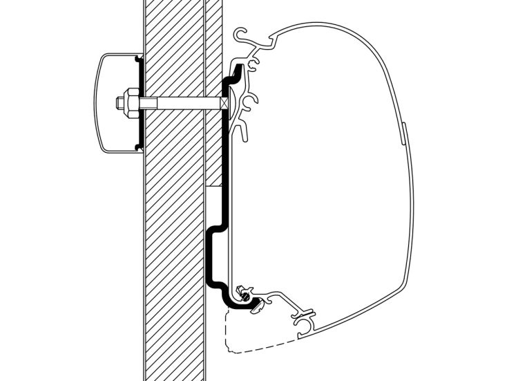 Thule adaptateur Eden Allegro < 2010