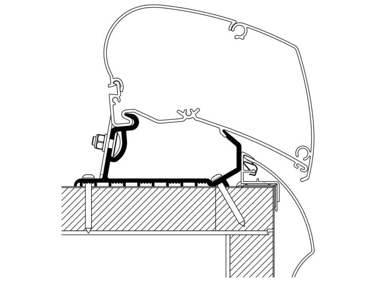 Thule adaptateur Hobby Optima LED
