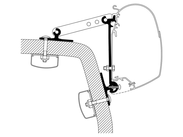 Thule adaptateur Omni Wall