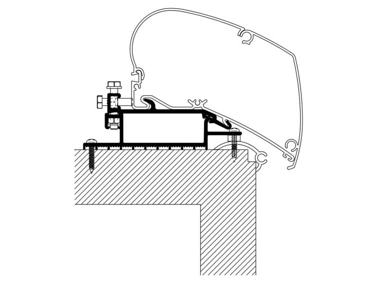 Thule adaptateur Roof Top