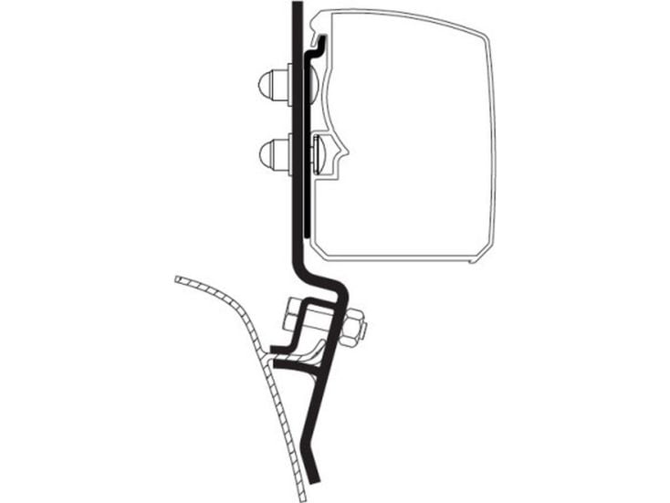 Thule adaptateur VW T2 & T3