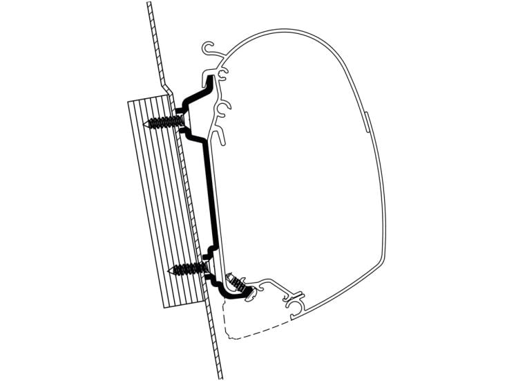 Thule adaptateur Transit high roof