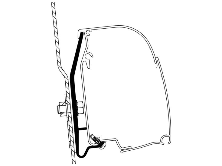 Thule adaptateur Westfalia Nugget