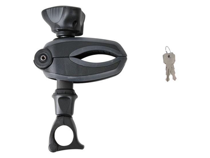 Thule Bike Holder 1 barre de fixation noire avec bouton ACUTight