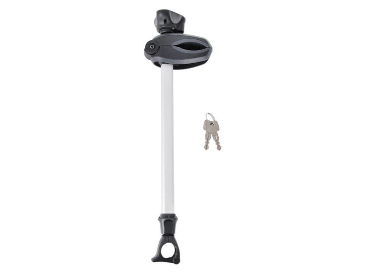 Thule Bike Holder 3 barre de fixation grise avec bouton ACUTight