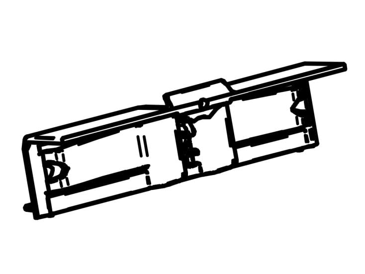 Thule Omnistor support central mât 5200
