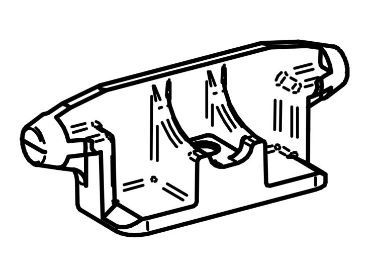 Thule Omnistor support central mât V2