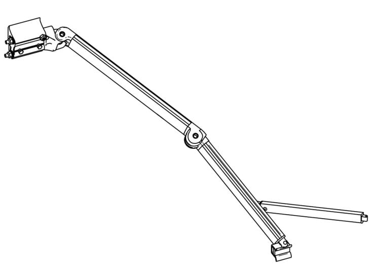 Thule Omnistor bras articulé gauche 8000 400-600