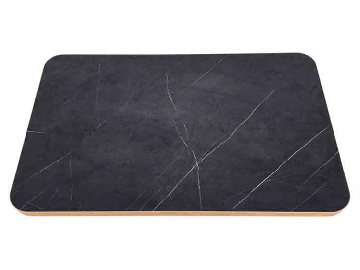 Plateau de table Viertec 80 x 45 cm aspect marbre