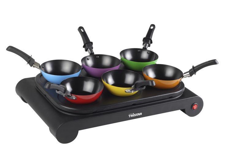 Tristar set wok mini poêles
