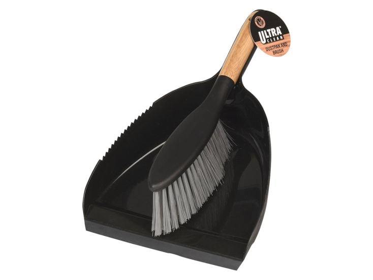 Ultra Clean balai et pelle en bambou