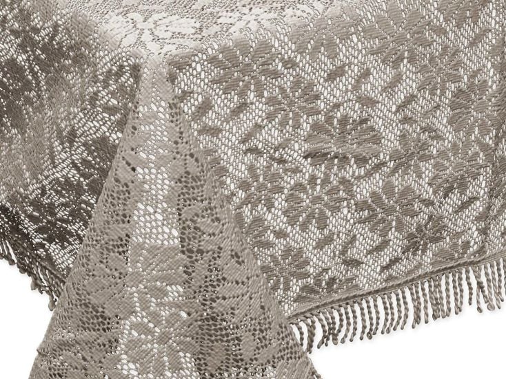 Unique Living nappe mousse 180 x 140 - Khaki