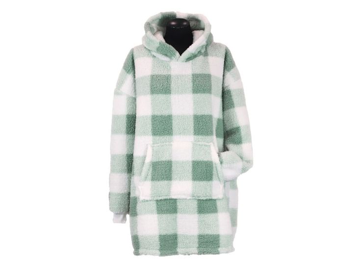 Unique Living sweat à capuche oversize - Vert