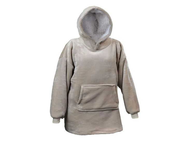 Unique Living sweat plaid - Stone