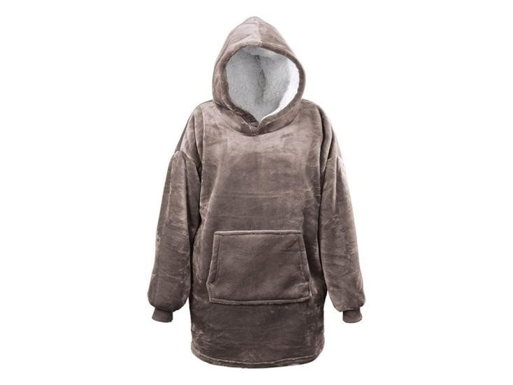 Unique Living sweat plaid - Taupe