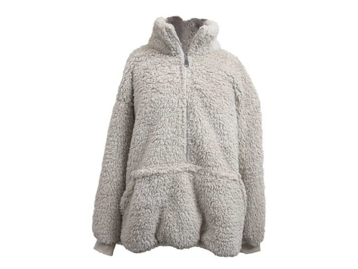 sweat à capuche oversized Unique Living Willow - Chateau Grey