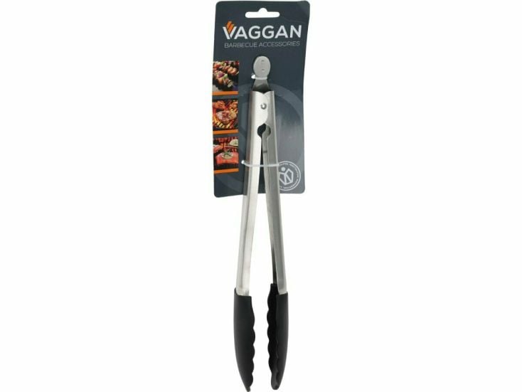 Vaggan RVS 32 cm pinces à barbecue