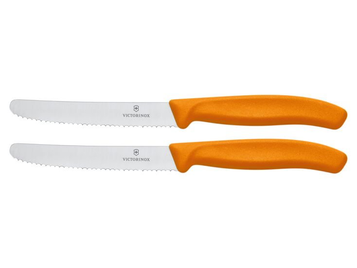 Victorinox Swiss Classic lot de couteaux de table - Orange