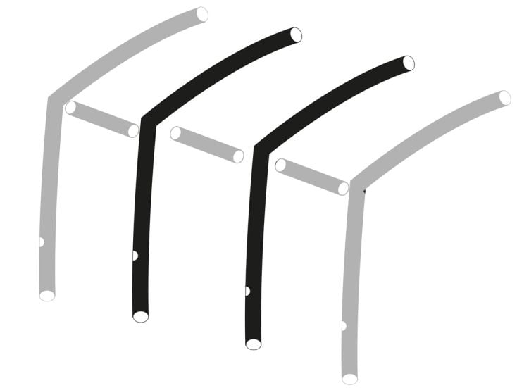 Obelink Viera 280/390 Easy Air tube pneumatique principal central