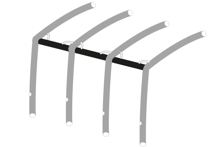 Obelink Viera 380 Easy Air Connected tube pneumatique transversal