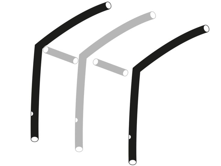 Obelink Viera 320 Easy Air tube pneumatique principal gauche/droite