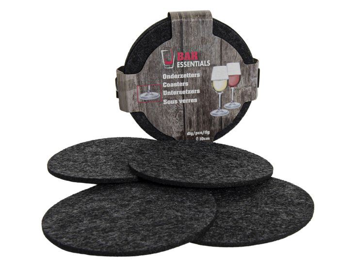 Lot de 6 sous-verres en feutre