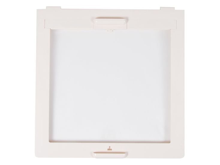 Cadre avec moustiquaire et store occultant - White