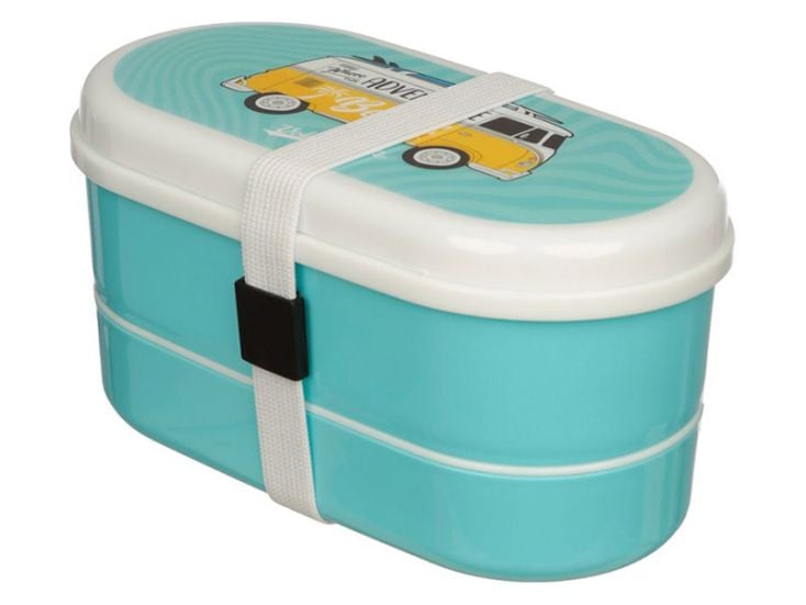 Coffret bento Volkswagen T1 bleu
