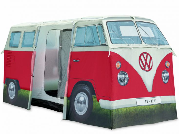 VW Camper Van tente rouge