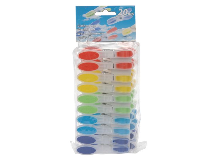 Pinces à linge plastique