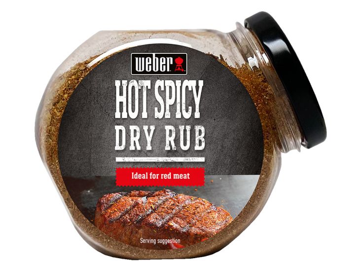 Weber Hot Spicy Dry sauce barbecue