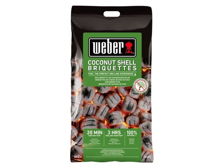 Weber briquettes de coco 8 kg