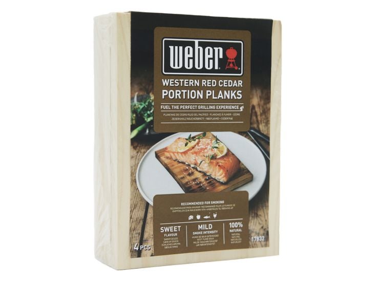 Weber planches à fumer en cèdre