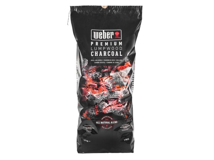Charbon de bois Weber Premium Lumpwood 10 kg