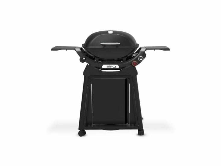 Weber Q 2800N+ Stand – Barbecue à gaz sur chariot pour des grillades de haut niveau