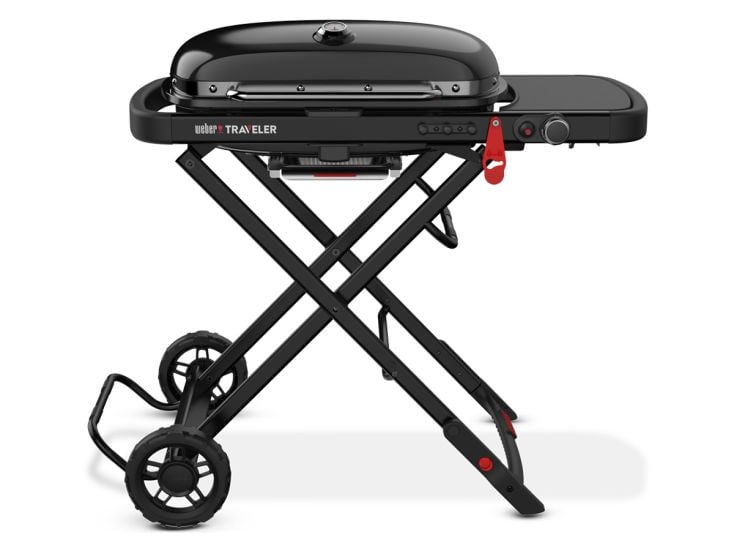 Weber Traveler Stealth Barbecue à Gaz