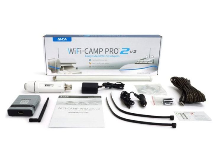 Alfa WiFi-Camp Pro 2v2 amplificateur WiFi