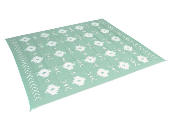 Wander Wonder Patio Mat Bohemian Vert sauge 340 x 250 cm tapis de tente