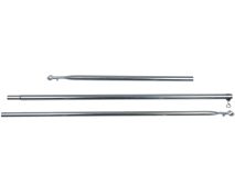 Obelink barre de véranda en acier 22 mm 180 - 240 cm thumbnail