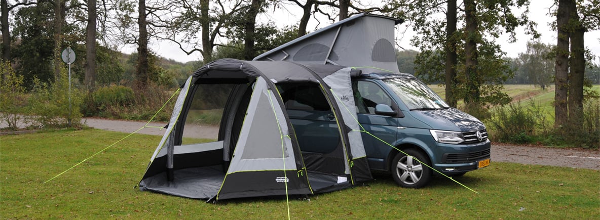 Tentes de toit et auvents pour vans, caravanes et camping-cars