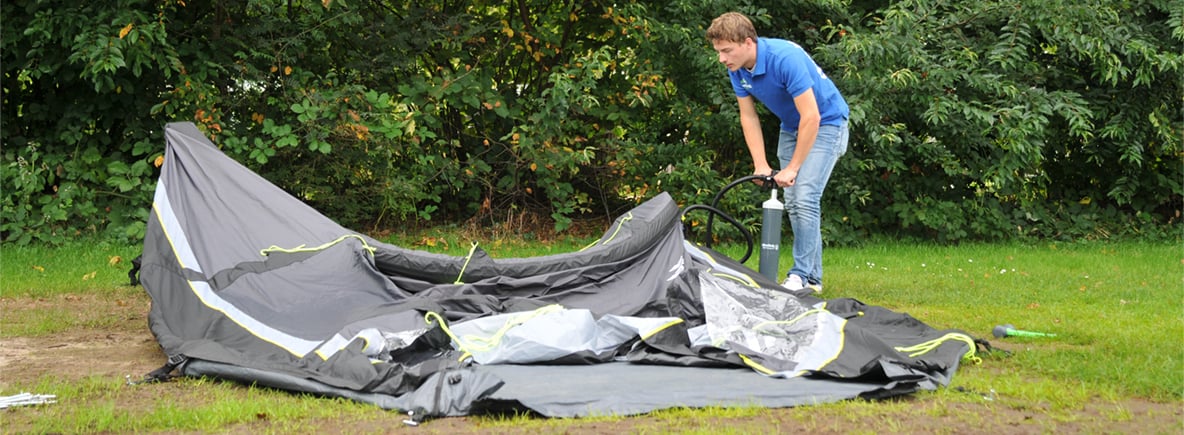 Combien de pression d’air dans une tente ou un auvent gonflable ?